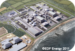 Artist’s impression of Hinkley Point C