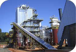 Biomass power plant built by AREVA in Imbituva, Brazil © AREVA