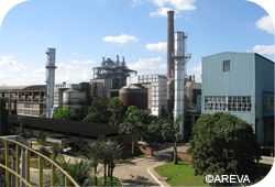 Centrale biomasse de Petribu construite par AREVA.