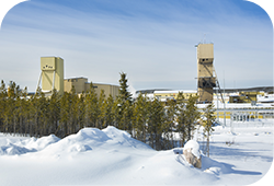 © CAMECO - Site de la mine de Cigar Lake, région de Saskatchewan nord, Canada