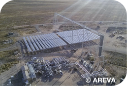 Solar: AREVA commissions molten salt energy storage demonstration