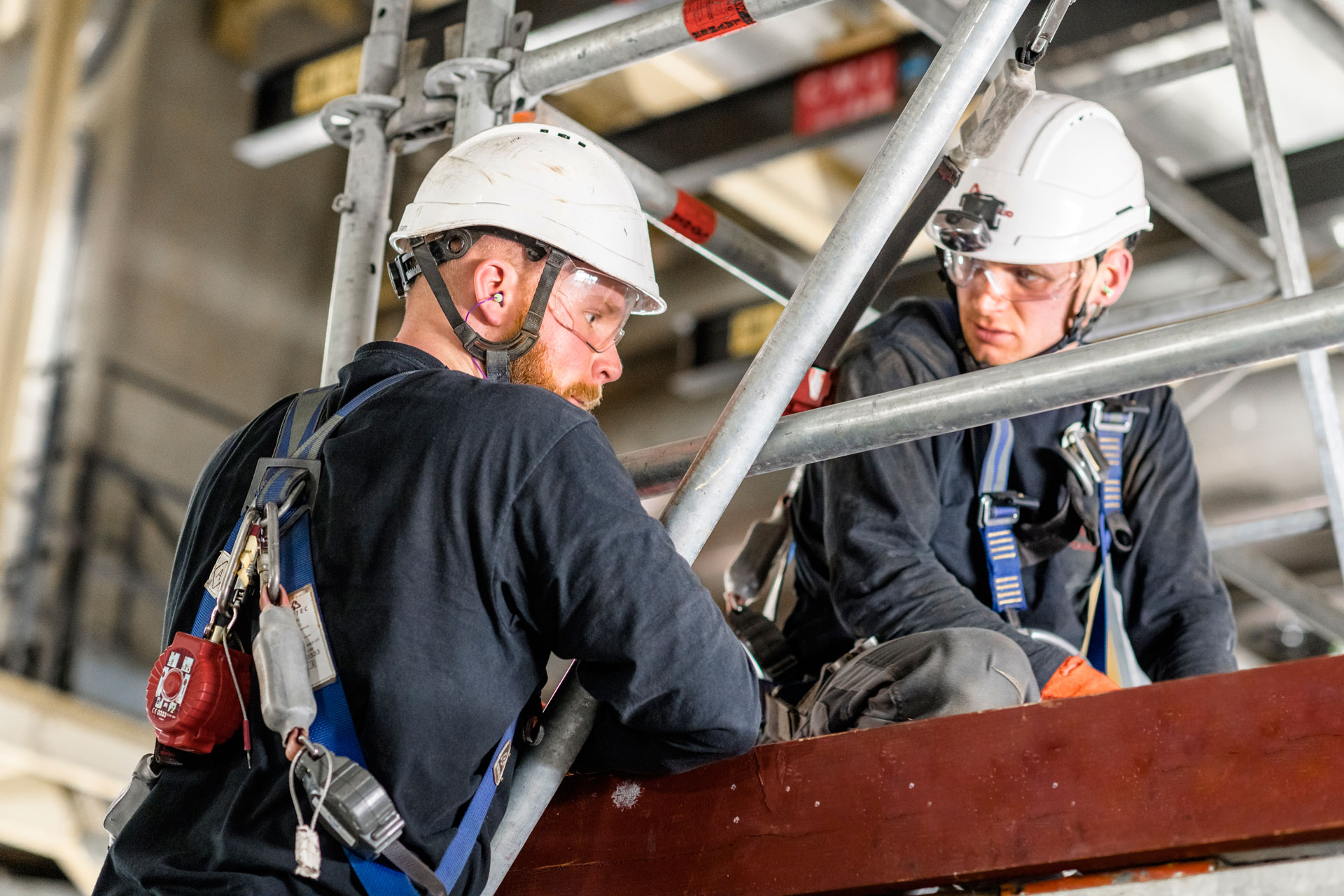 Activities of services for EDF support for the operation of the nuclear power plant of Paluel